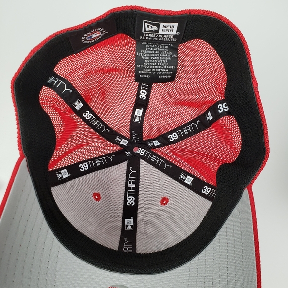 New Era Red Washington Nationals 2023 Batting Practice 39THIRTY Flex Hat L / XL - Picture 6 of 15
